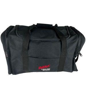 Vintage DARE Duffle Bag Large Sized Shoulder Strap Embroidered Logo Zipper Close